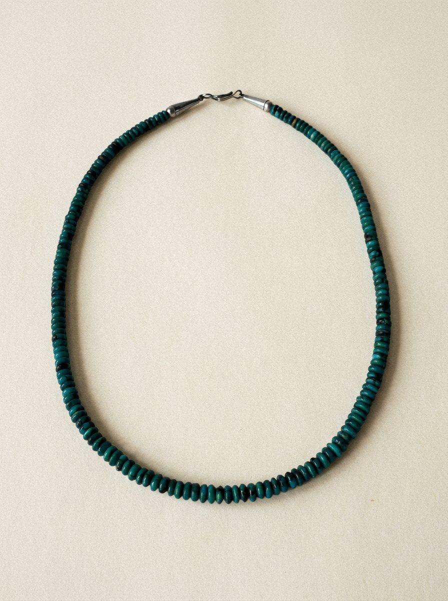 Turquoise Heishi Necklace