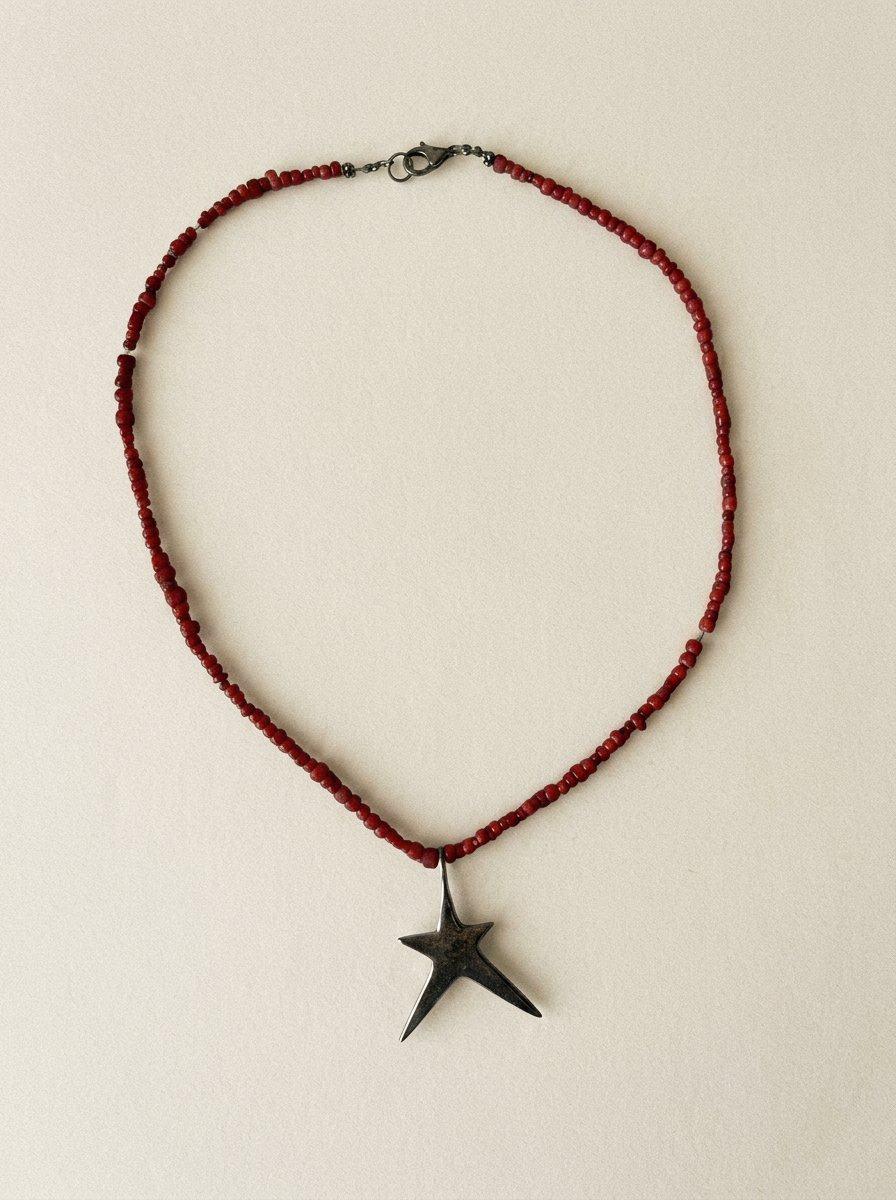 Sterling Atomic Heart Necklace
