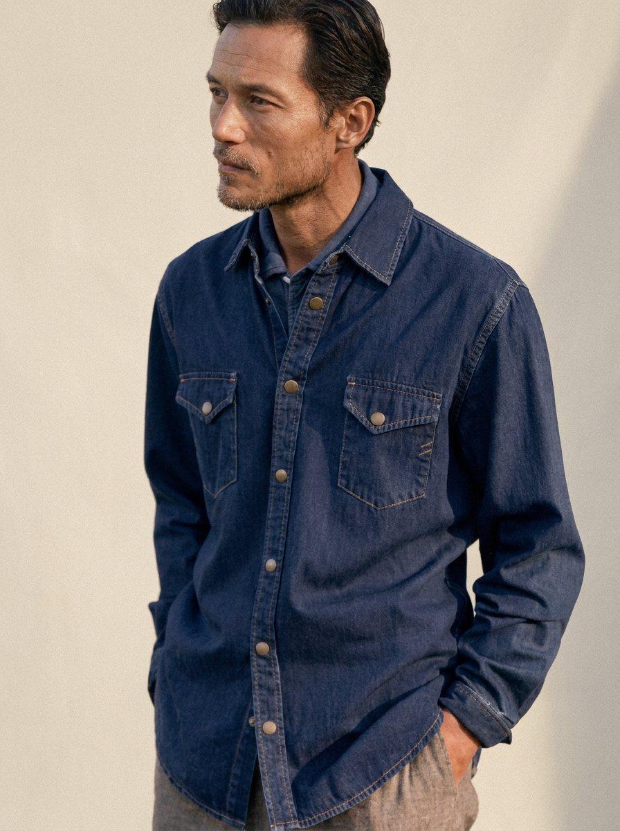 Shoals Denim Western Shirt